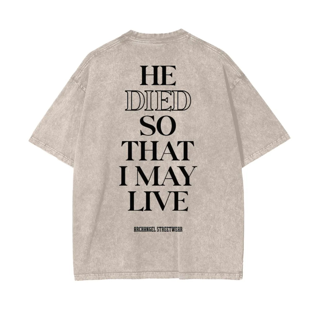 Yeshua Vintage Wash Tshirt